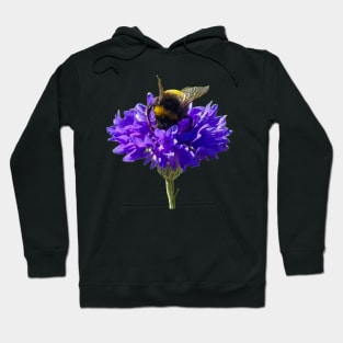 Bumblebee on a Flower Hoodie